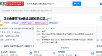 银河集团官网集团入选深圳市2023年创新型中小企业名单